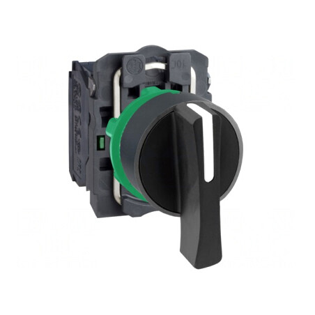 Comutator Rotativ 22mm 3NO Negru fără IP66 | Electronic-mag.ro | Componente Electronice