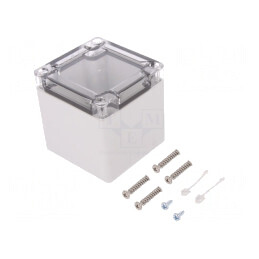 Carcasă Universală Policarbonat 82x84x85mm | Electronic-mag.ro | Componente Electronice