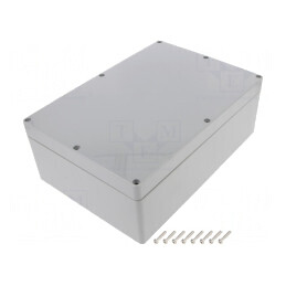 Carcasă Universală ABS Gri Închis 185x265x95mm | Electronic-mag.ro | Componente Electronice