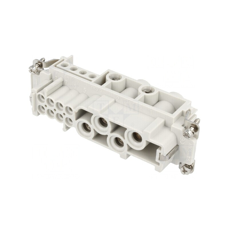 Conector HDC Inserturi Contact Mamă 12P 500V | Electronic-mag.ro | Componente Electronice