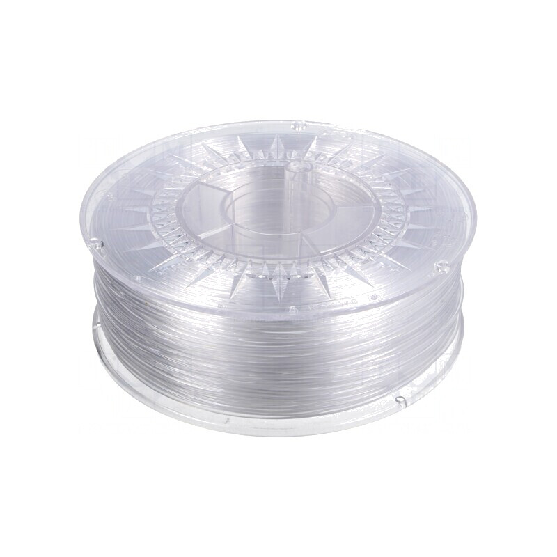 Filament PET-G 1.75mm Transparent 1kg | Electronic-mag.ro | Componente Electronice