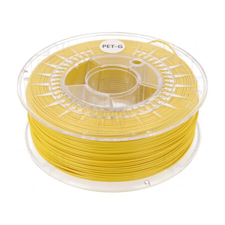 Filament PET-G 1,75mm Galben 1kg | Electronic-mag.ro | Componente Electronice