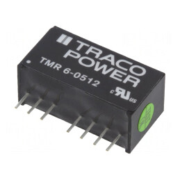 Convertor DC/DC 6W 4.5-9V la 12V 500mA SIP8 | Electronic-mag.ro | Componente Electronice