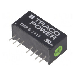 Convertor DC/DC 6W 18-36V la 12V 500mA SIP8 | Electronic-mag.ro | Componente Electronice