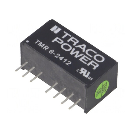 Convertor DC/DC 6W 18-36V la 12V 500mA SIP8 | Electronic-mag.ro | Componente Electronice