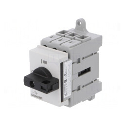 Separator-întrerupător 3 Poli 16A pentru șină DIN | Electronic-mag.ro | Componente Electronice