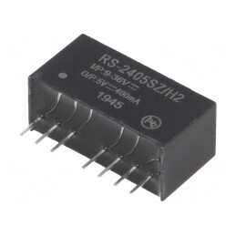 Convertor DC/DC 2W 9-36V la 5V 400mA SIP8 | Electronic-mag.ro | Componente Electronice