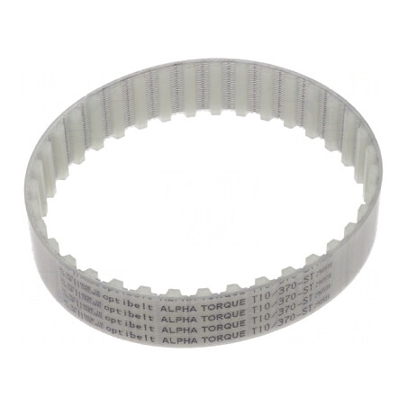 Curea dințată T10 370mm 25mm 37 dinți | Electronic-mag.ro | Componente Electronice