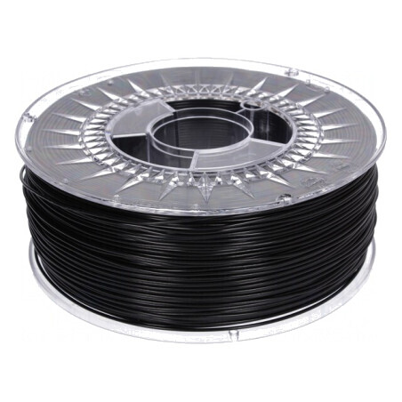 Filament ABS 1.75mm Negru 1kg | Electronic-mag.ro | Componente Electronice