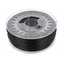 Filament HIPS 1.75mm Negru 1kg Solubil 230-240°C