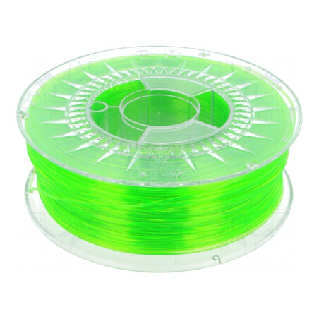 Filament PET-G 1,75mm Verde Transparent 1kg | Electronic-mag.ro | Componente Electronice