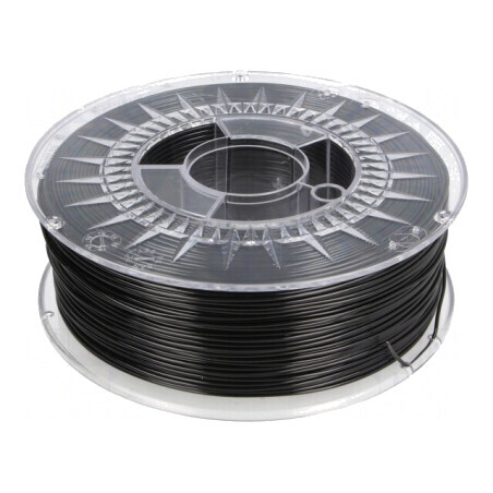 Filament PET-G 1,75mm Negru 1kg | Electronic-mag.ro | Componente Electronice