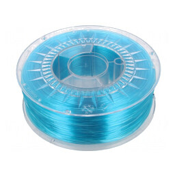 Filament PET-G 1.75mm Albastru Transparent 1kg | Electronic-mag.ro | Componente Electronice