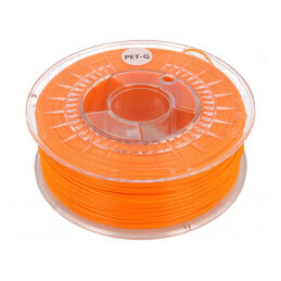 Filament PET-G 1.75mm Portocaliu Deschis 1kg | Electronic-mag.ro | Componente Electronice