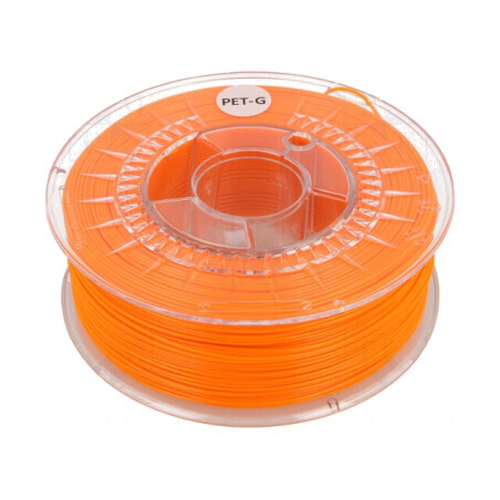 Filament PET-G 1.75mm Portocaliu Deschis 1kg | Electronic-mag.ro | Componente Electronice