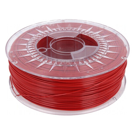 Filament PET-G 1,75mm Roșu 1kg | Electronic-mag.ro | Componente Electronice