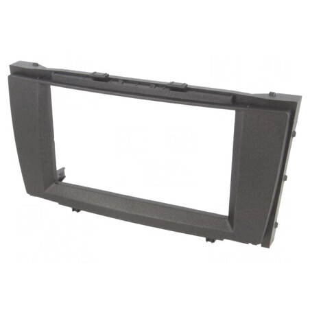 Cadru radio Toyota 2 DIN negru | Electronic-mag.ro | Componente Electronice