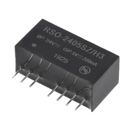Convertor DC/DC 1W 9-36V la 5V 200mA SIP8 | Electronic-mag.ro | Componente Electronice