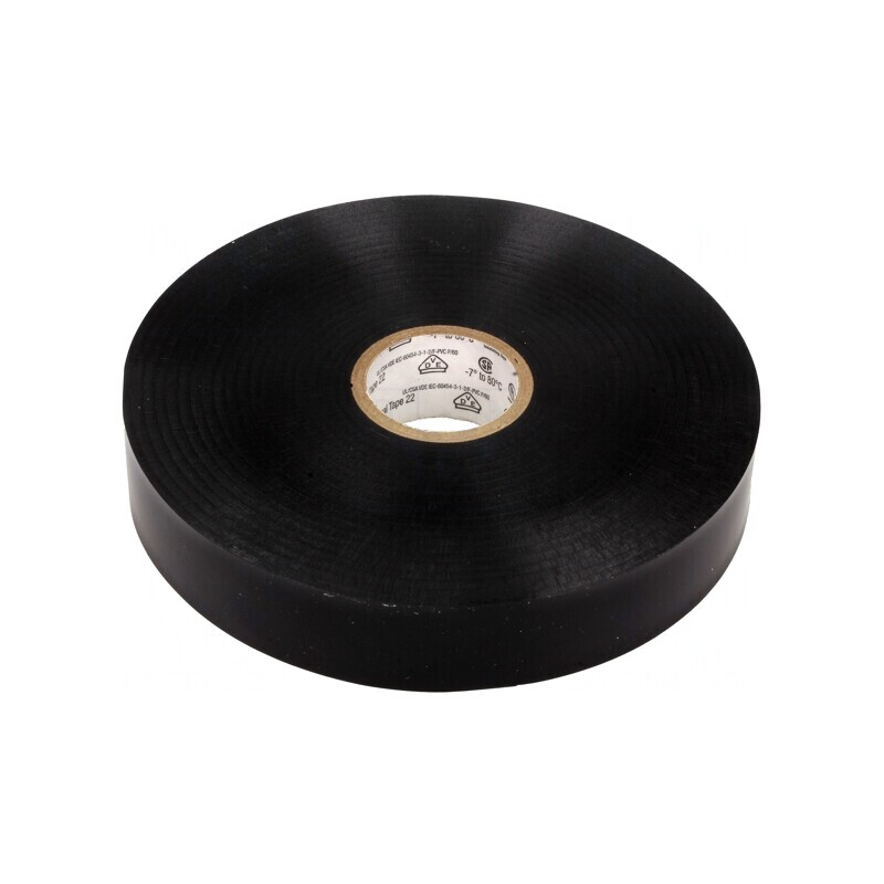 Bandă Electroizolantă Neagră 19mm x 33m | Electronic-mag.ro | Componente Electronice Bandă Electroizolantă Neagră 19mm x 33m | Electronic-mag.ro | Componente Electronice