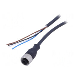 Cablu de Conectare M12 2m IP67 250V 4A | Electronic-mag.ro | Componente Electronice