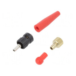 Conector fibră optică mufă ST crimpat pe cablu | Electronic-mag.ro | Componente Electronice