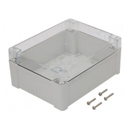 Carcasă Universală IP67 ABS 190x240x105mm | Electronic-mag.ro | Componente Electronice