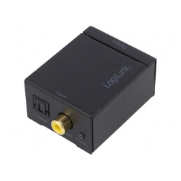Convertor Digital-Analog 5VDC RCA/Toslink | Electronic-mag.ro | Componente Electronice