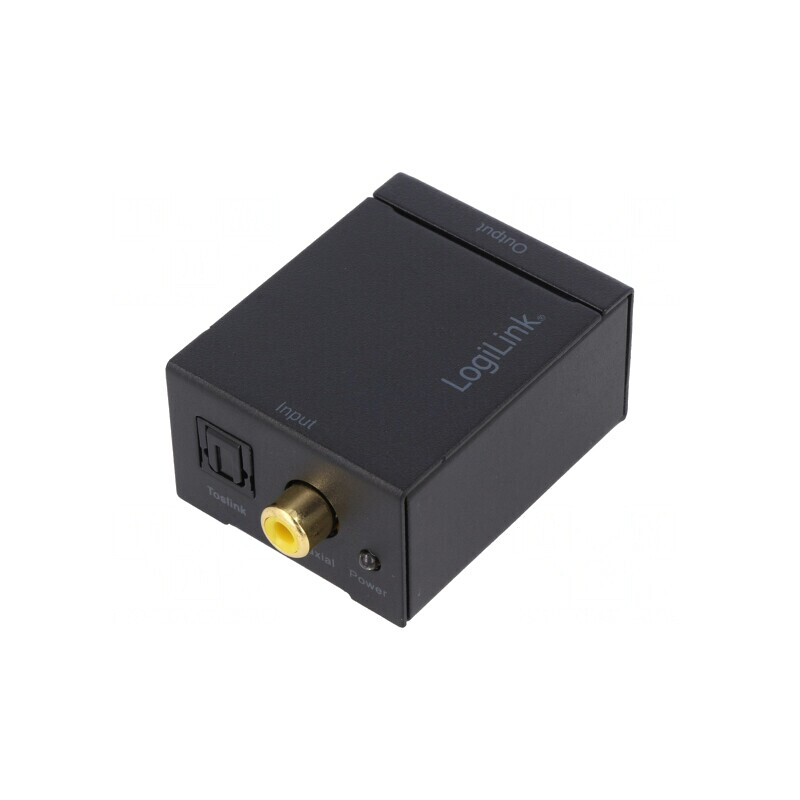 Convertor Digital-Analog 5VDC RCA/Toslink | Electronic-mag.ro | Componente Electronice