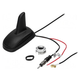 Antenă | SHARK | AM,FM,GPS | DIN,SMB-B | 12VDC | RG174 | 