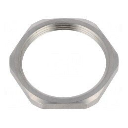 Piuliță M40 oțel inoxidabil 46mm filet metric pas 1.5 | Electronic-mag.ro | Componente Electronice