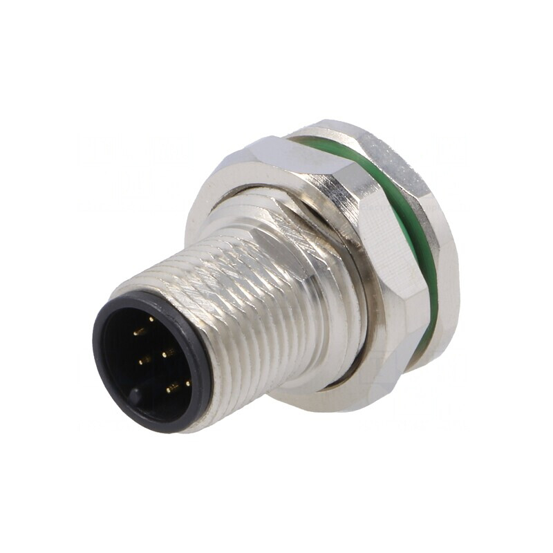 Soclu M12 8 PIN tată IP67 30V | Electronic-mag.ro | Componente Electronice
