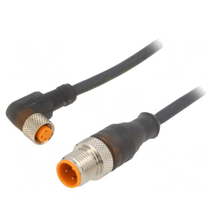 Cablu Conectare 3.5m Mufă 4A Izolație PUR RST 3-RKMWV/LED | Electronic-mag.ro | Componente Electronice