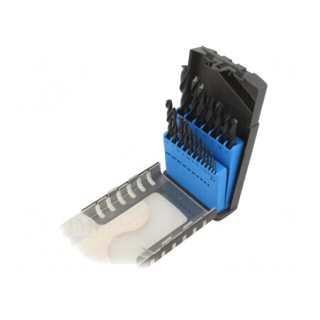 Set Burghie Metal HSS 19 Bucăți | Electronic-mag.ro | Componente Electronice