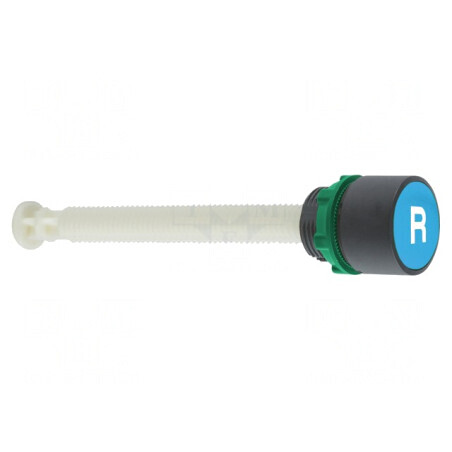 Comutator Apăsare 22mm Albastru 1 Pozitie Stabilă | Electronic-mag.ro | Componente Electronice