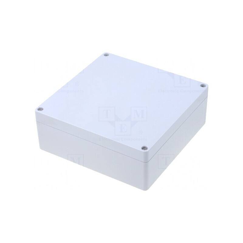 Carcasă Universală Policarbonat 160x160x60mm 1554R2GY | Electronic-mag.ro | Componente Electronice