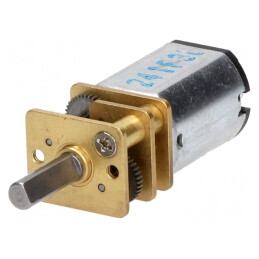 Motor DC cu Transmisie 6V 100:1 Micro Metal Gearmotor | Electronic-mag.ro | Componente Electronice