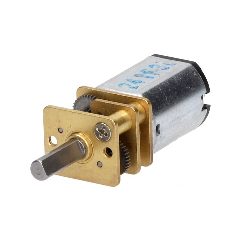 Motor DC cu Transmisie 6V 100:1 Micro Metal Gearmotor | Electronic-mag.ro | Componente Electronice Motor DC cu Transmisie 6V 100:1 Micro Metal Gearmotor | Electronic-mag.ro | Componente Electronice