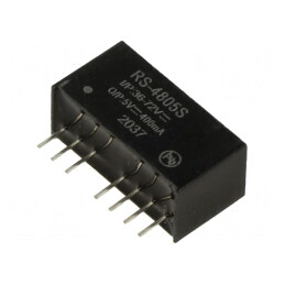 Convertor DC/DC 2W 36-72V la 5V 400mA SIP8 | Electronic-mag.ro | Componente Electronice