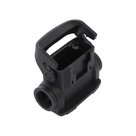 Carcasa pentru Conectori HDC Han-Eco A 10A Drept | Electronic-mag.ro | Componente Electronice