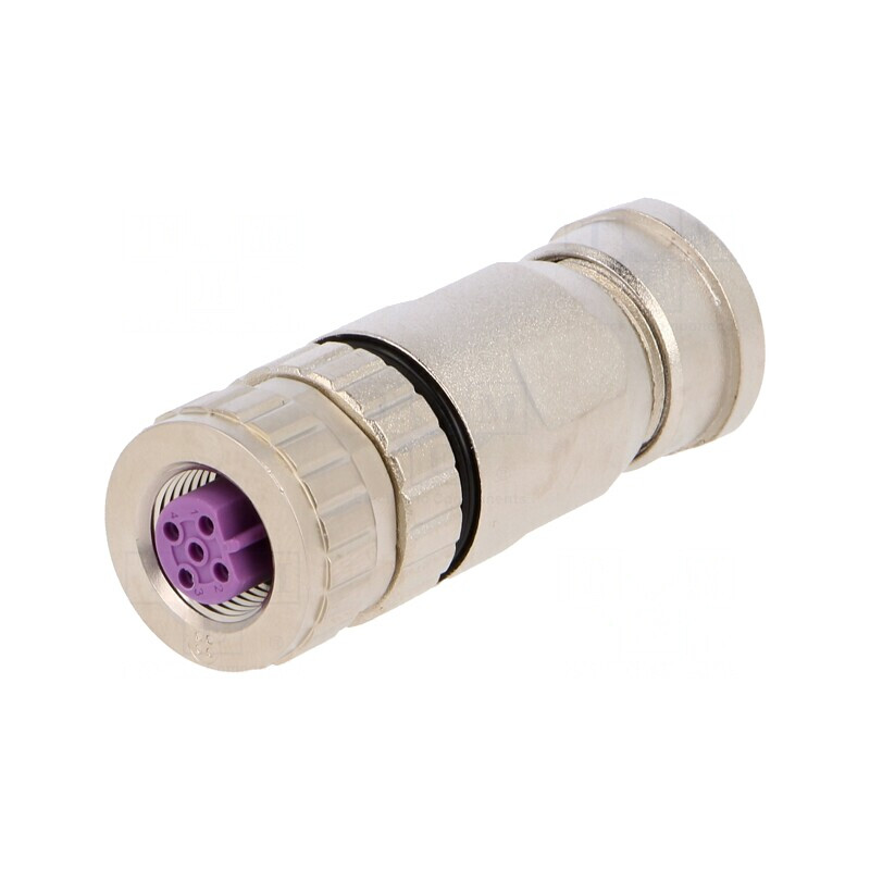 Mufă M12 5 PIN Profibus IP67 60V Dreptă | Electronic-mag.ro | Componente Electronice Mufă M12 5 PIN Profibus IP67 60V Dreptă | Electronic-mag.ro | Componente Electronice
