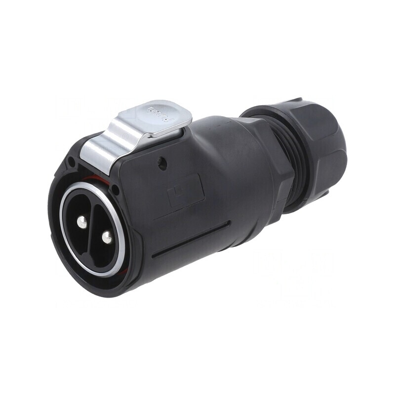 Mufă Circulară 28mm 2-Pin Aurită 50A | Electronic-mag.ro | Componente Electronice
