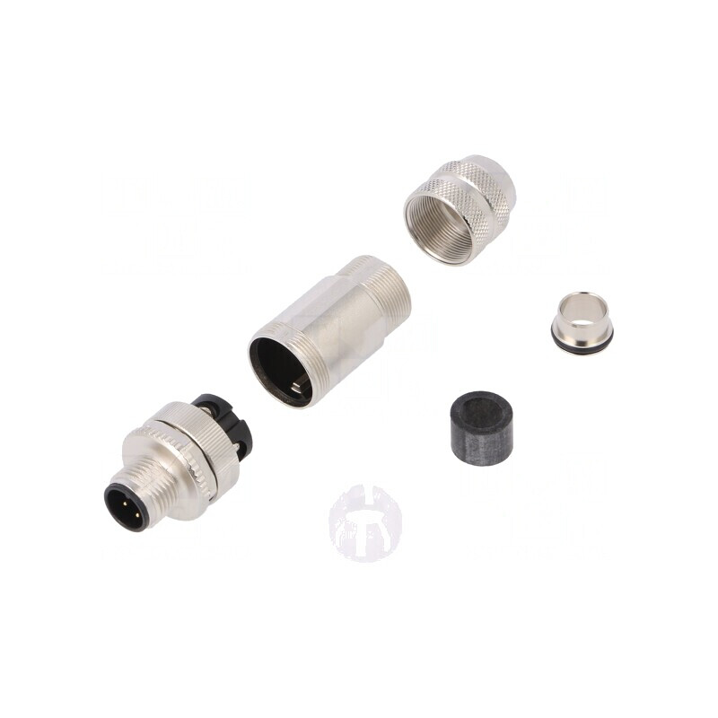 Mufă M12 4 PIN DeviceNet/CANopen Drept Pe Cablu | Electronic-mag.ro | Componente Electronice