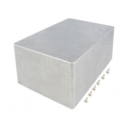 Carcasă Aluminiu Universală IP54 120x188x78mm | Electronic-mag.ro | Componente Electronice