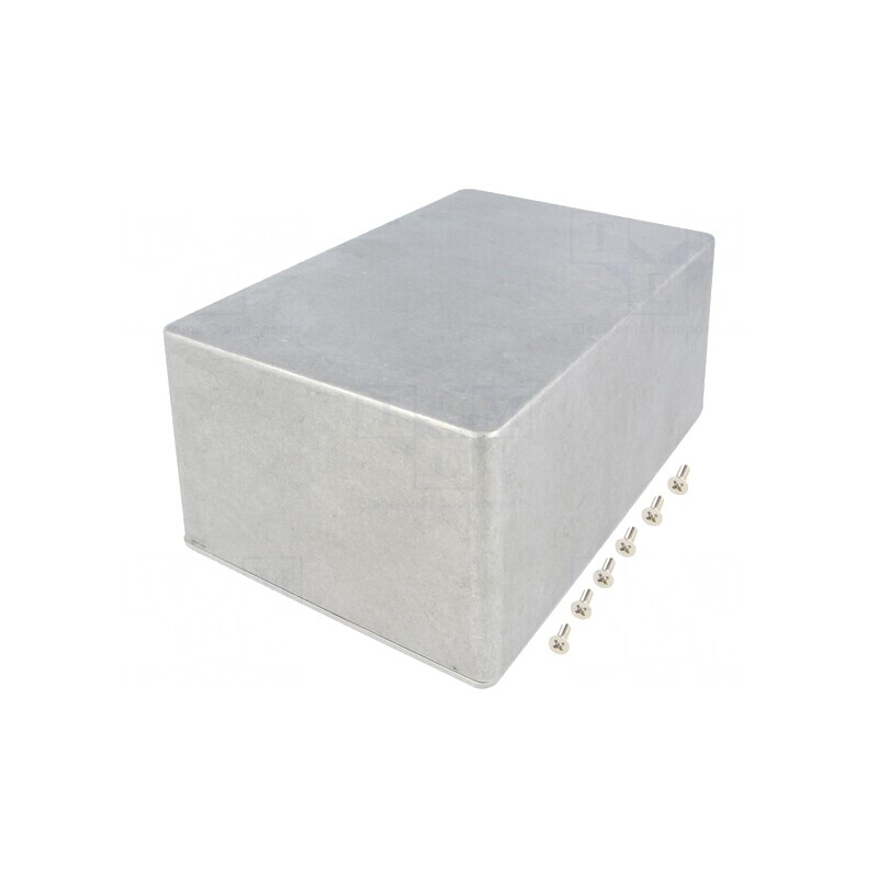Carcasă Aluminiu Universală IP54 120x188x78mm | Electronic-mag.ro | Componente Electronice