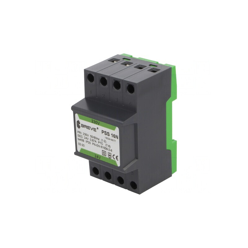 Transformator Alimentare 16VA 230V 24V Cu Cleme | Electronic-mag.ro | Componente Electronice Transformator Alimentare 16VA 230V 24V Cu Cleme | Electronic-mag.ro | Componente Electronice
