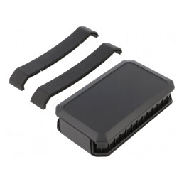 Carcasă universală neagră IP67 88x146x33mm WH145-33-N-BB | Electronic-mag.ro | Componente Electronice