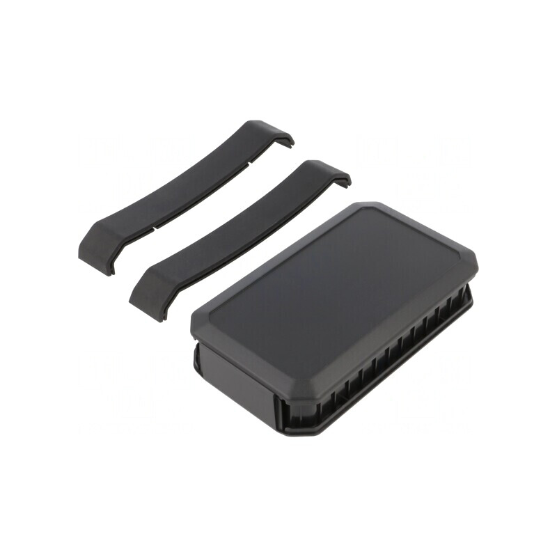 Carcasă universală neagră IP67 88x146x33mm WH145-33-N-BB | Electronic-mag.ro | Componente Electronice