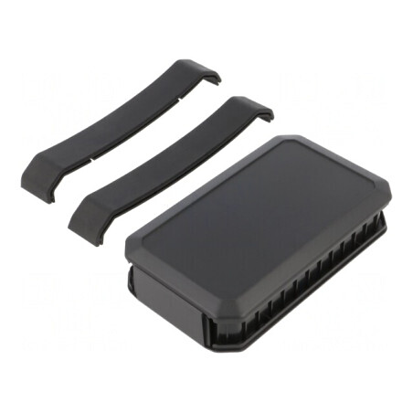 Carcasă universală neagră IP67 88x146x33mm WH145-33-N-BB | Electronic-mag.ro | Componente Electronice