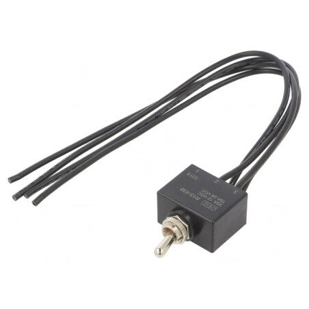 Comutator basculant DPST ON-OFF 25A 12VDC | Electronic-mag.ro | Componente Electronice