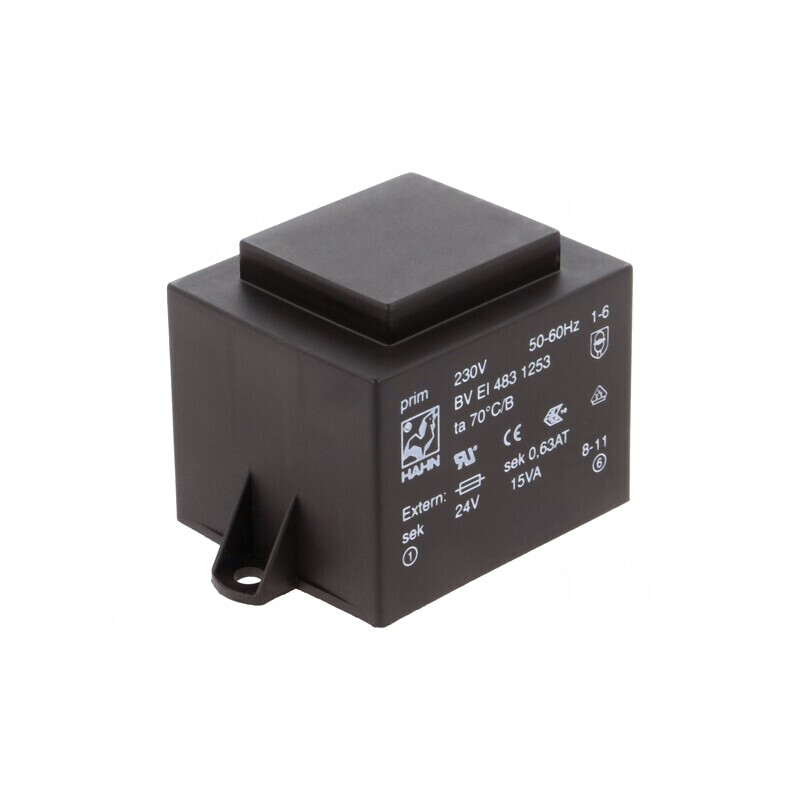 Transformator încapsulat 15VA 230V 24V 625mA PCB | Electronic-mag.ro | Componente Electronice Transformator încapsulat 15VA 230V 24V 625mA PCB | Electronic-mag.ro | Componente Electronice